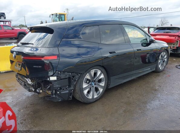 WB523CF02SCT31149 2025 BMW IX Черный Задняя правая четверть