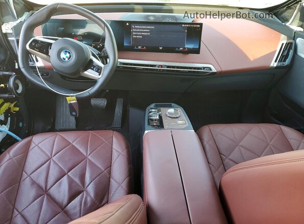 WB523CF03NCK72066 2022 BMW IX Blue Widok deski rozdzielczej