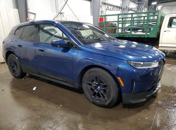 WB523CF06SCT45877 2025 BMW IX Blue წინა მარჯვენა