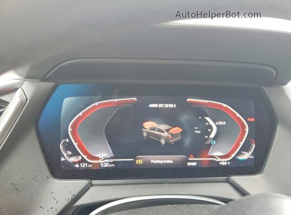 WBA13AL00P7L29082 2023 BMW M2 Белый Вид щитка приборов