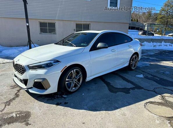 WBA13AL06M7G83218 2021 BMW M2 White Przód lewy
