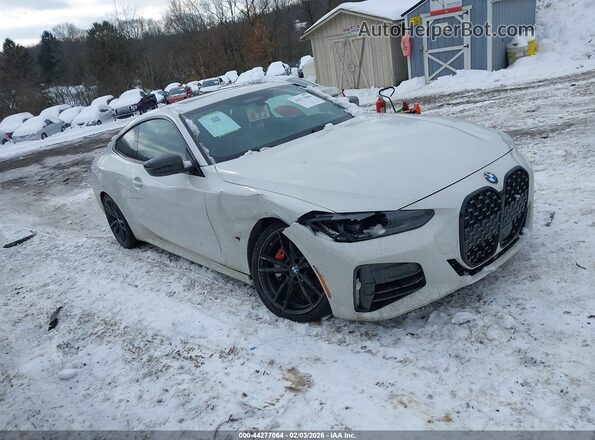 WBA13AR03PCL24683 2023 BMW M4 White Առջևի աջ