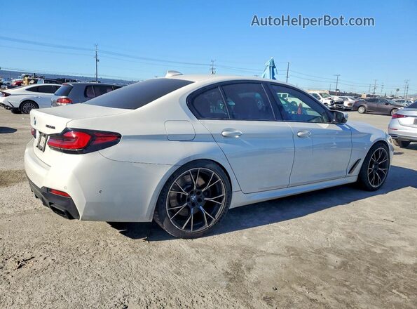WBA13BK03MCF77744 2021 BMW M5 Белый Задняя правая четверть