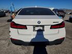 2021 Bmw M550xi Белый vin: WBA13BK03MCF77744