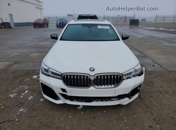 WBA13BK07PCL87348 2023 BMW M5 White Вид спереду