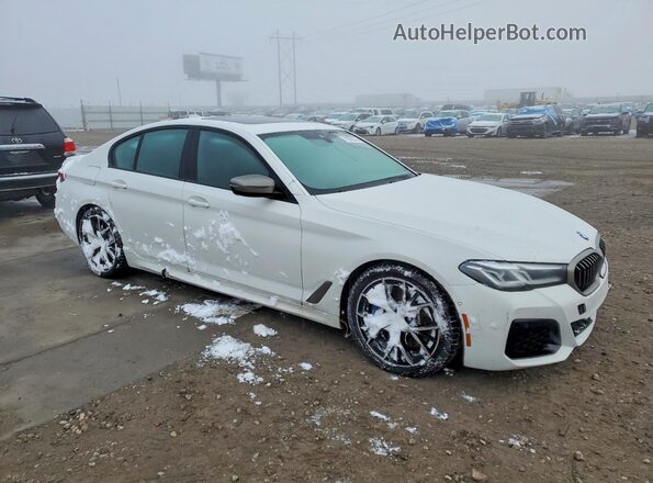 WBA13BK07PCL87348 2023 BMW M5 White Передня права чверть