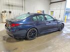 2021 Bmw M550xi Синий vin: WBA13BK08MCF58137