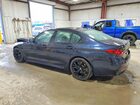 2021 Bmw M550xi Синий vin: WBA13BK08MCF58137