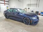 2021 Bmw M550xi Синий vin: WBA13BK08MCF58137