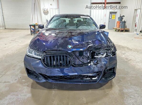 WBA13BK08MCF58137 2021 BMW M5 Синий Вид спереди