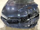 2021 Bmw M550xi Синий vin: WBA13BK08MCF58137