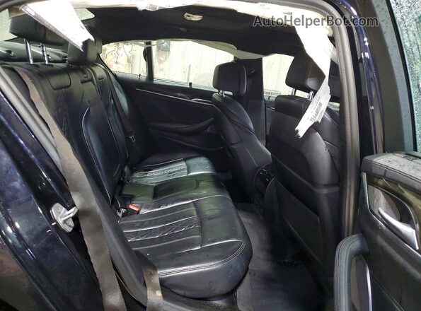 WBA13BK08MCF58137 2021 BMW M5 Синий Вид задних сидений