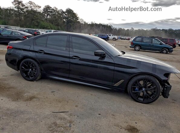 WBA13BK0XMCG44193 2021 BMW M5 Black Передня права чверть