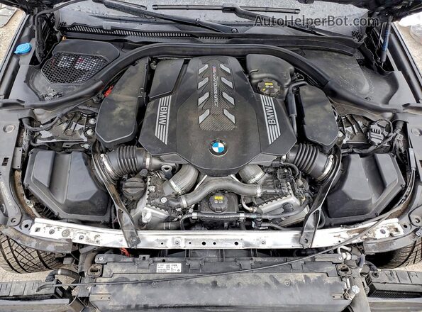 WBA13BK0XMCG44193 2021 BMW M5 Black Вид задньої частини салону