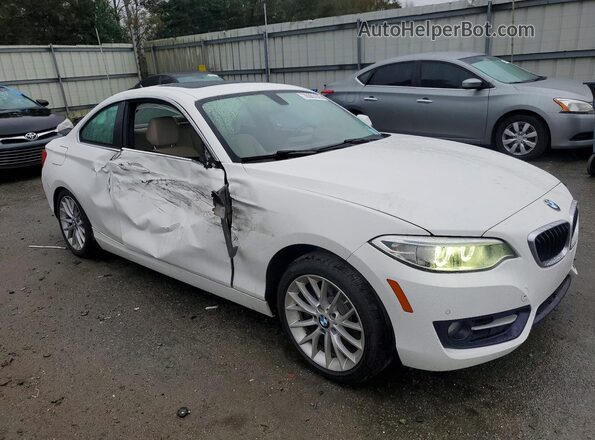 WBA1F9C50GV545981 2016 BMW OTHER Белый Передняя правая четверть