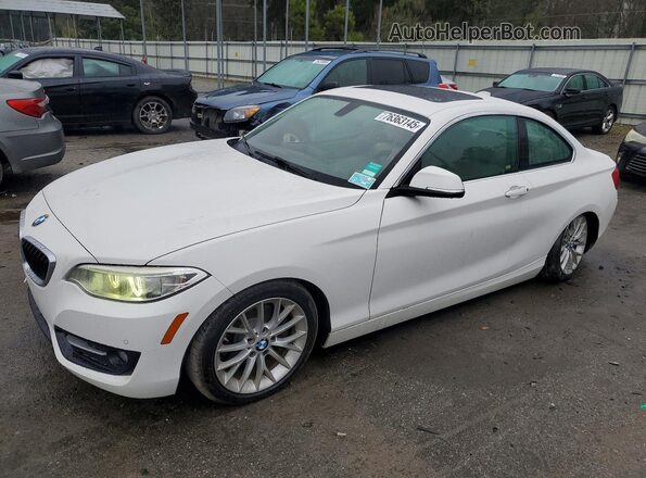 WBA1F9C50GV545981 2016 BMW OTHER Белый Передняя левая четверть