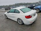 2016 Bmw 228 I Sulev Белый vin: WBA1F9C50GV545981