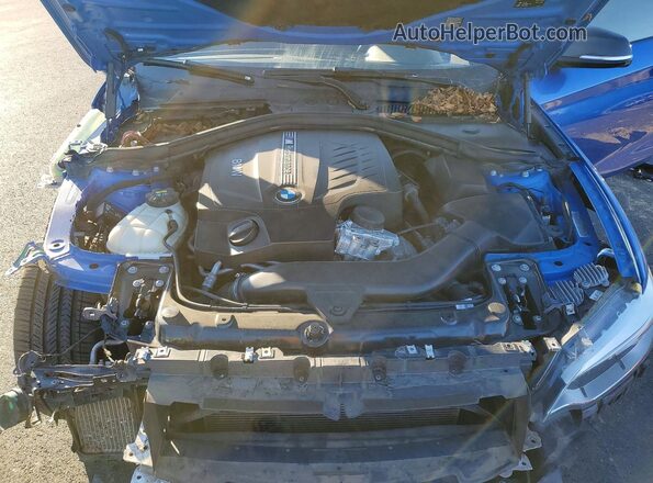 WBA1J7C55GV359565 2016 BMW M2 Синий Вид задней части салона