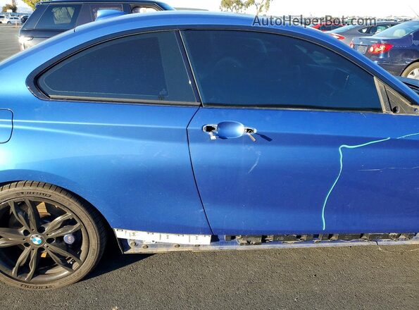 WBA1J7C55GV359565 2016 BMW M2 Синий Вид задних сидений