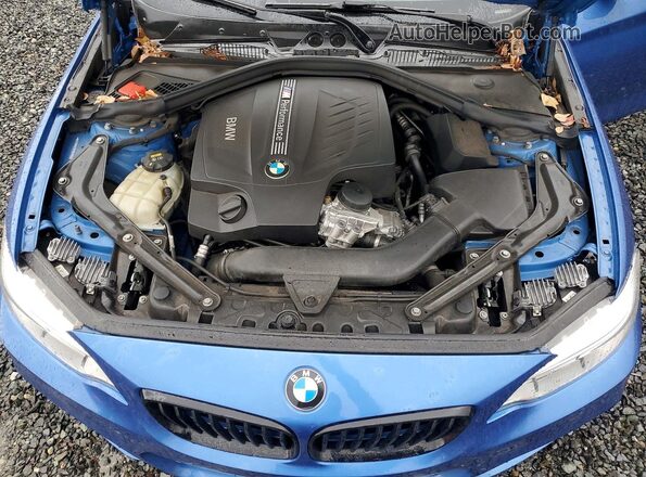 WBA1M1C53GV394559 2016 BMW M2 Синий Вид задней части салона
