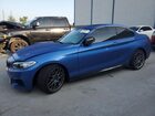 2017 Bmw M240xi Blue vin: WBA2G3C31HV986663