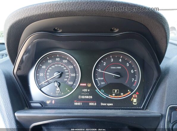 WBA2G3C36H7A25421 2017 BMW M2 Серый Вид задних сидений