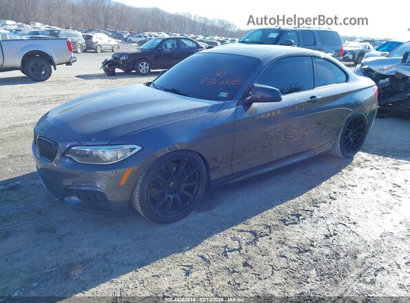 WBA2G3C36H7A25421 2017 BMW M2 Серый Передняя левая четверть