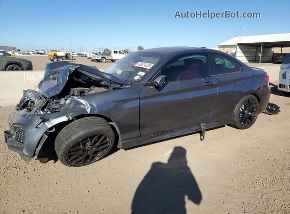 WBA2J7C55JVD60598 2018 BMW M2 Gray Przód lewy