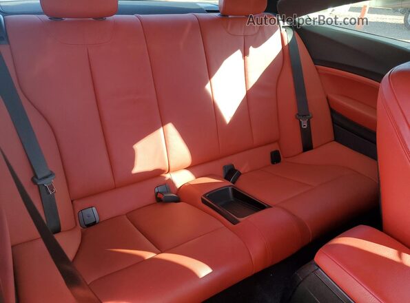 WBA2J7C55JVD60598 2018 BMW M2 Gray Widok tylnych siedzeń