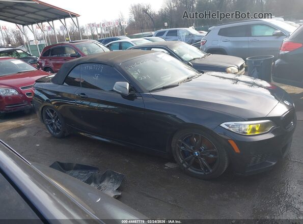 WBA2L1C52HV668648 2017 BMW M2 Черный Панорамный вид салона 360°