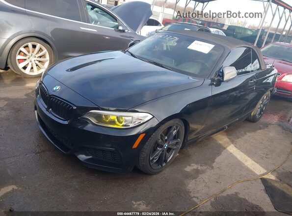 WBA2L1C52HV668648 2017 BMW M2 Черный Передняя левая четверть