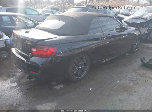 WBA2L1C52HV668648 2017 BMW M2 Черный Задняя правая четверть