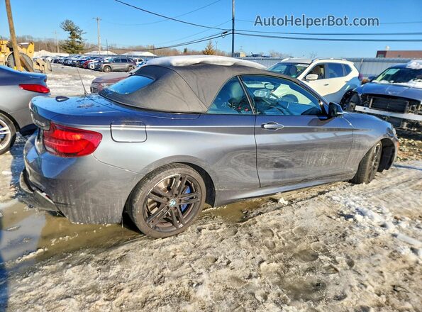 WBA2N1C03M7J26794 2021 BMW M2 Серый Задняя правая четверть
