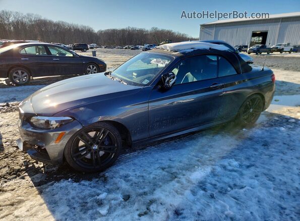 WBA2N1C03M7J26794 2021 BMW M2 Серый Передняя левая четверть