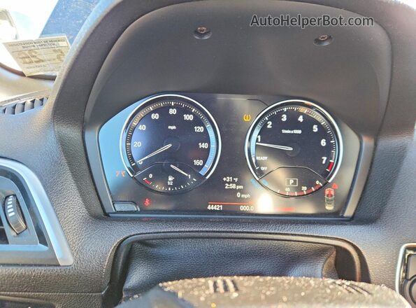 WBA2N1C03M7J26794 2021 BMW M2 Серый Вид щитка приборов