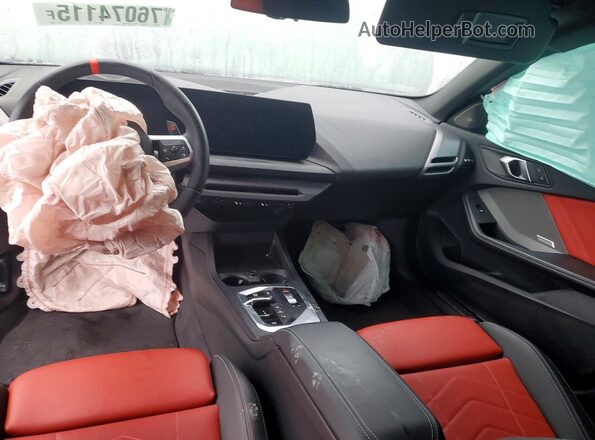WBA33GG04S7S14869 2025 BMW M2 Синий Вид панели приборов