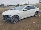 2022 Bmw 530 I White vin: WBA53BH03NCK98897