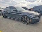 2022 Bmw 530 I Black vin: WBA53BH03NWX74404