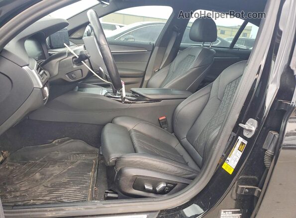 WBA53BH03NWX74404 2022 BMW OTHER Black Widok wnętrza z przodu