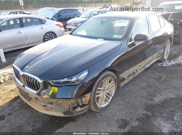 WBA53FJ06RCP97250 2024 BMW OTHER Black წინა მარცხენა ხედი სამი მეოთხედიდან