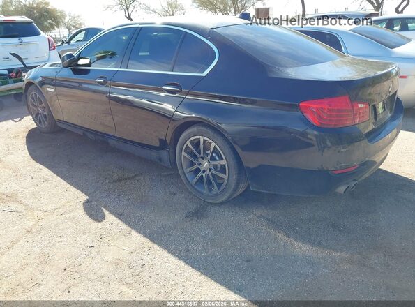WBA5A5C59GD528210 2016 BMW 5 SERIES Black Tył lewy