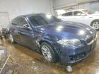 2016 Bmw 528 Xi Синий vin: WBA5A7C57GG642877