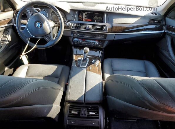 WBA5B3C50GG258655 2016 BMW 5 SERIES Черный Вид панели приборов