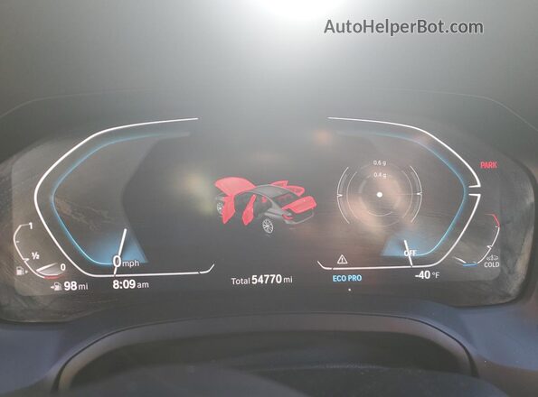 WBA5R1C57KAK09996 2019 BMW OTHER Черный Вид щитка приборов