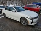 2019 Bmw 330xi Белый vin: WBA5R7C51KAJ87643