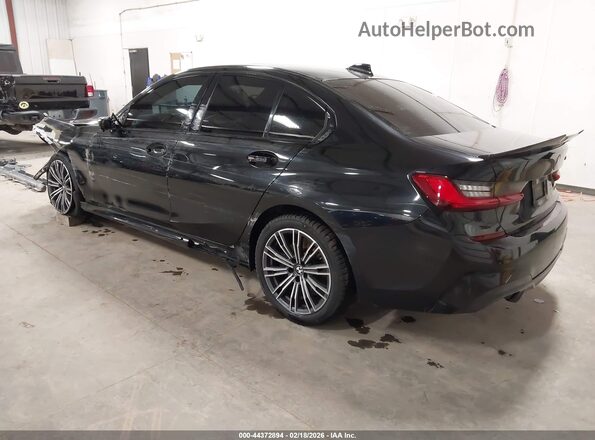 WBA5U7C09LA234194 2020 BMW M3 Черный Задняя левая четверть