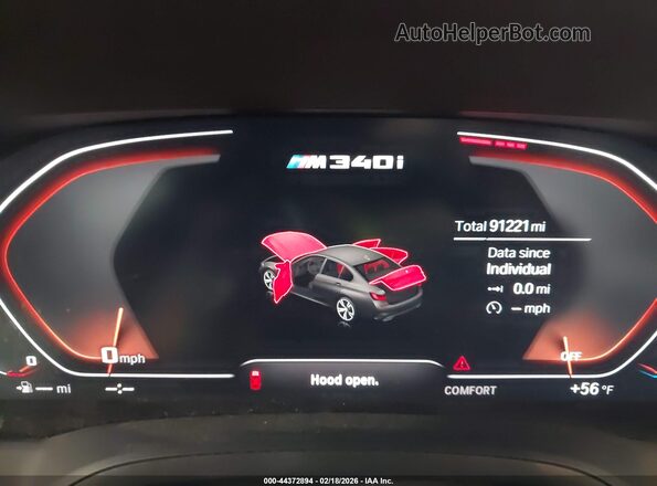WBA5U7C09LA234194 2020 BMW M3 Черный Вид задних сидений
