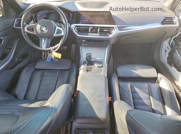 WBA5U7C09LFH15309 2020 BMW M3 Белый Вид панели приборов