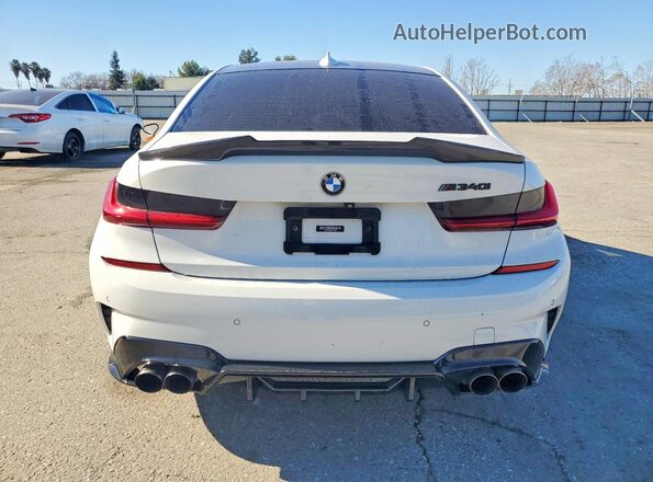 WBA5U7C09LFH15309 2020 BMW M3 Белый Вид сзади