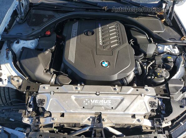 WBA5U7C09LFH15309 2020 BMW M3 Белый Вид задней части салона